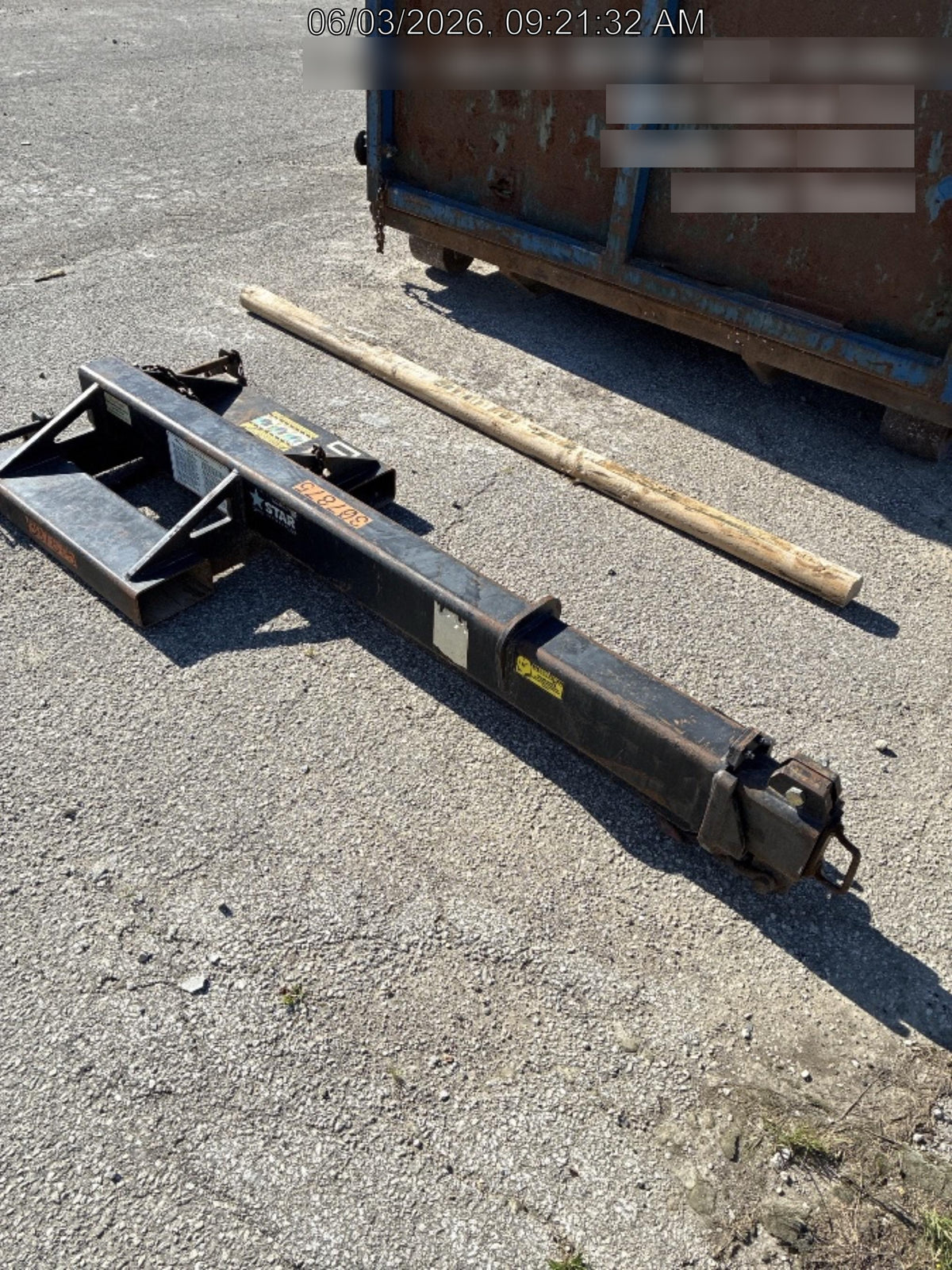2023 STAR INDUSTRIES M1360B - Star JIB Boom