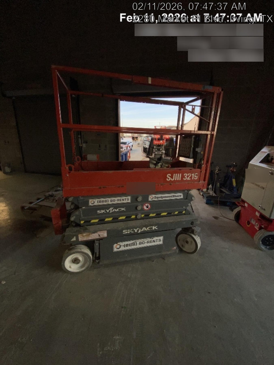 2019 Skyjack SJIII-3219 Standard w/Trojan Batteries