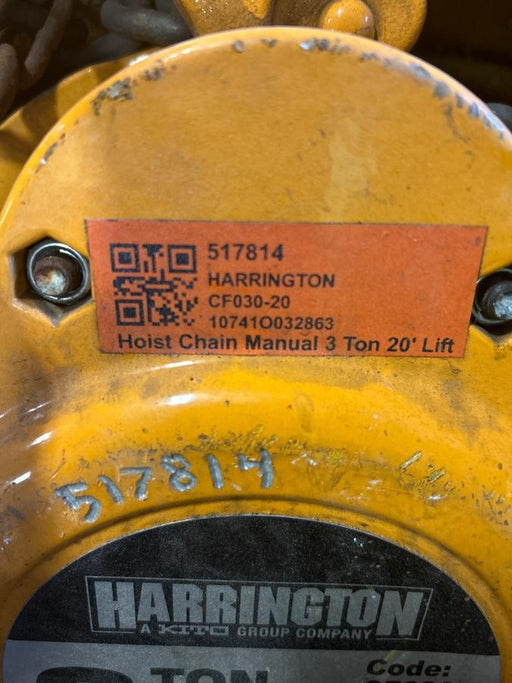 2025 HARRINGTON CF030-20