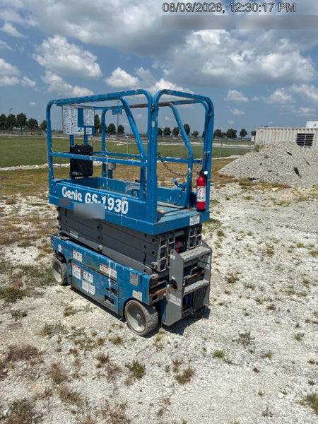 2018 Genie GS-1930 Genie GS-1930 w/Fixed Rail, Chain Entry