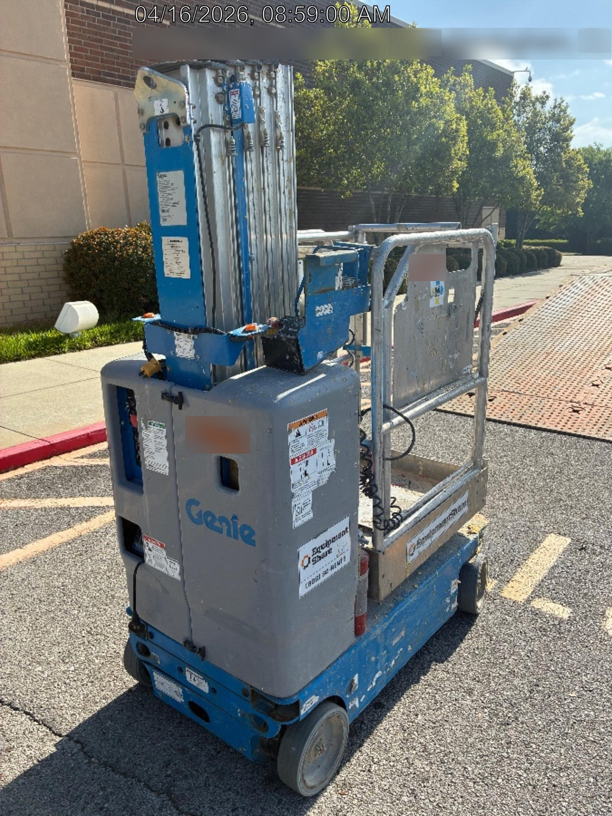 2019 GENIE GR-20