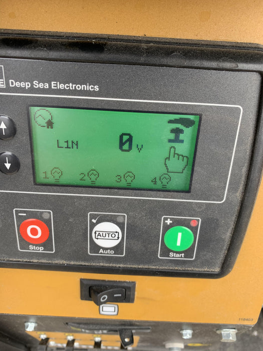 2021 Allmand NLV3GR (4) LED Light Fixture 350W, 23' Vertical Mast, 3kW Prime, Towable, Deep Sea L401, Leveling Jacks, Yanmar T4F 5.8hp