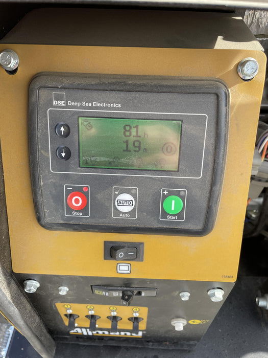 2022 Allmand NLV3GR (4) LED Light Fixture 350W, 23' Vertical Mast, 3kW Prime, Towable, ES Decals, T3