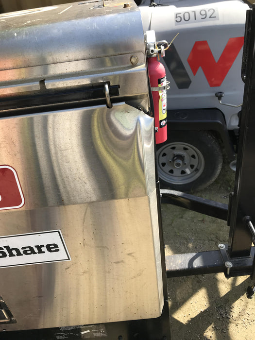 2019 Lincoln Electric Vantage 322 Welder Ready-Pak 3, Two wheel trailer, Fender and Light kit, Cable Rack