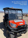 2022 Kubota RTV-X1140W-H Plastic Canopy, Windshield Acrylic Clear, LED Strobe Light, Wire Harness Kit, Back up Alarm