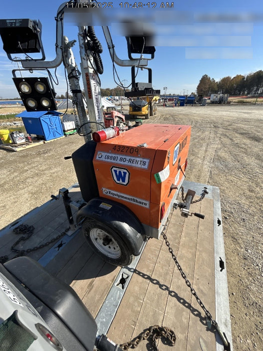 2024 Wanco WLTT-4MM4K Diesel, Deep Sea Controller, Shore Power Plug, Auto Start, (4) 350W LED Floodlights, 4kW Generator, 60 Gal Fuel Tank, 2" Ball, T3