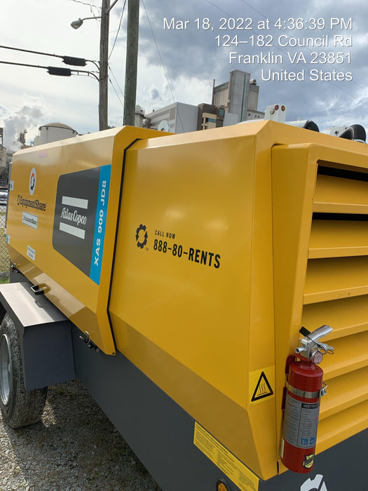 2022 ATLAS COPCO XAS 900