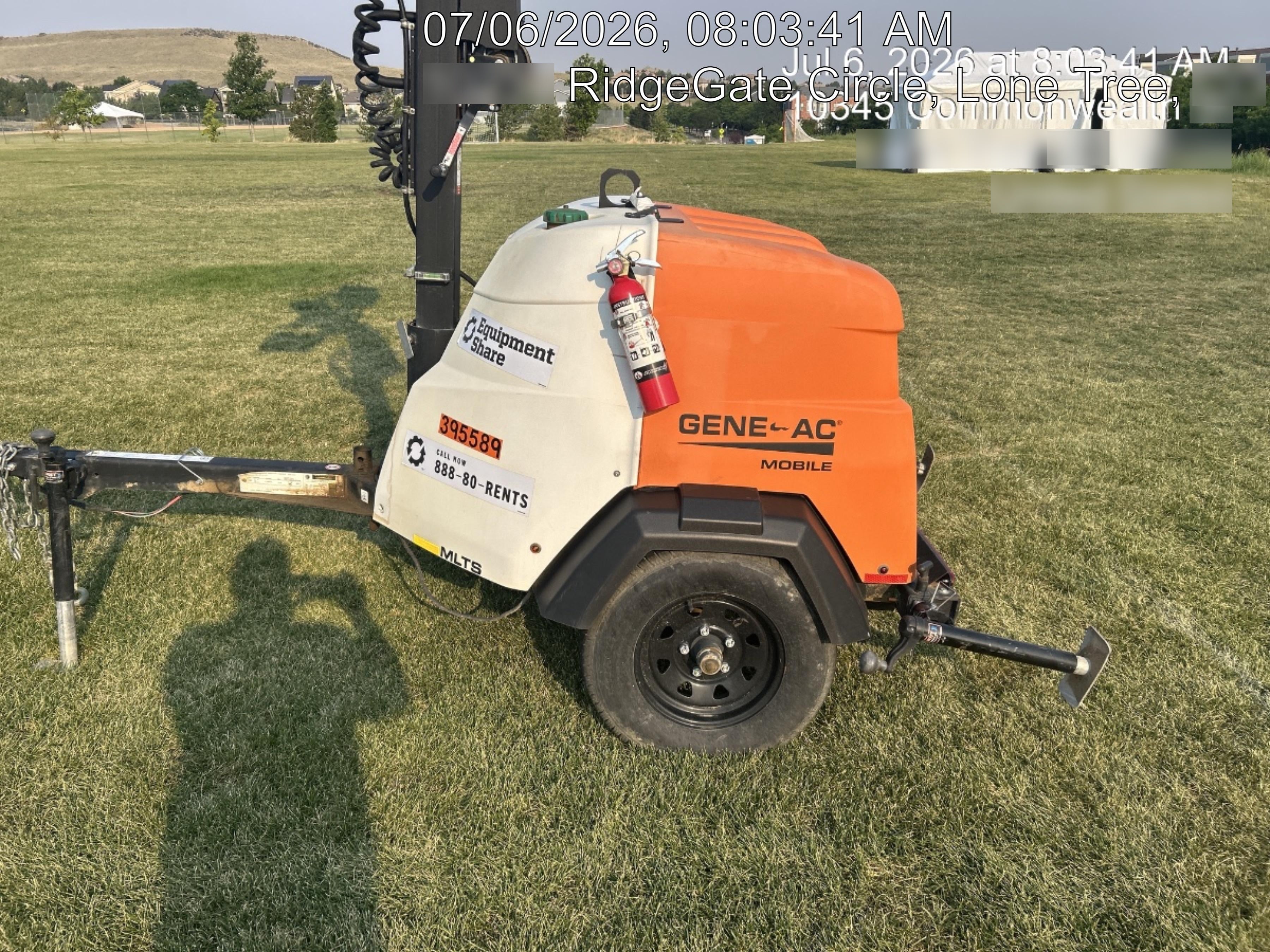 2024 Generac MLT2 Diesel, Flex Switch 120V Input, Powerzone Controller, 
(4) 320W LED Lights, 4kW Generator, 39.9 Gal Fuel Tank, 2" Ball, T3