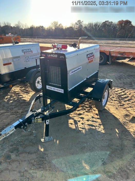 2024 Lincoln Electric LE400 Kubota V1505, Trlr, Cable Rack, Light Kit, ES Decals, T3