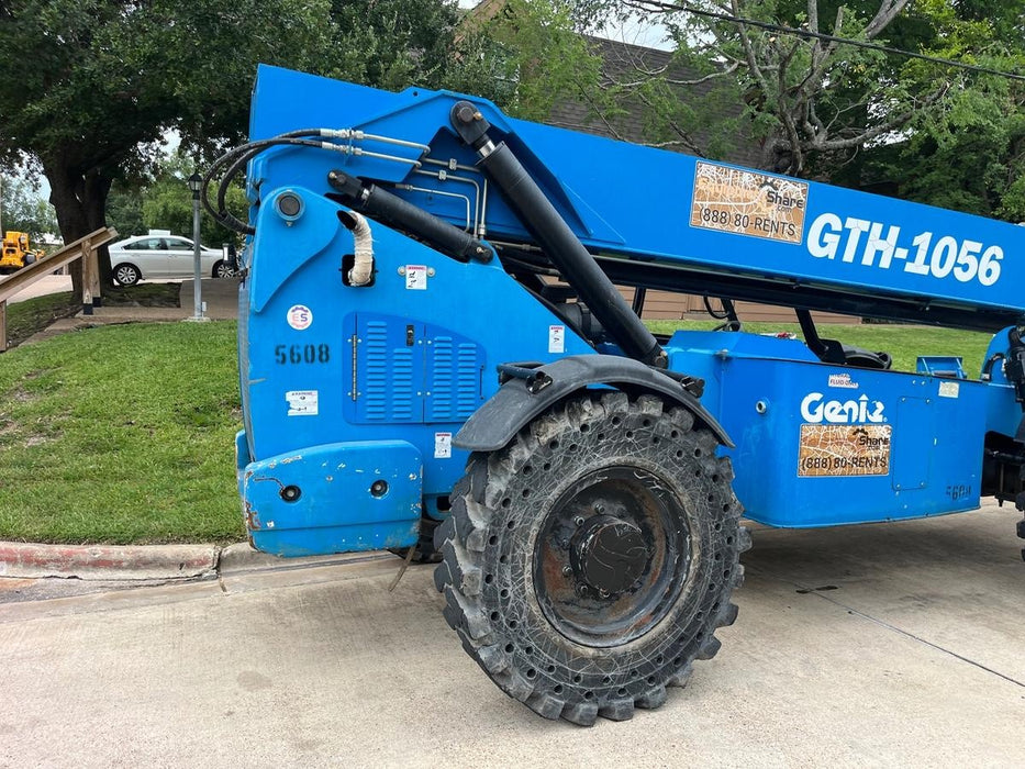 2017 Genie GTH-1056 Genie GTH1056, Solid Tires, 60" carriage, Light Kit, Open ROPS