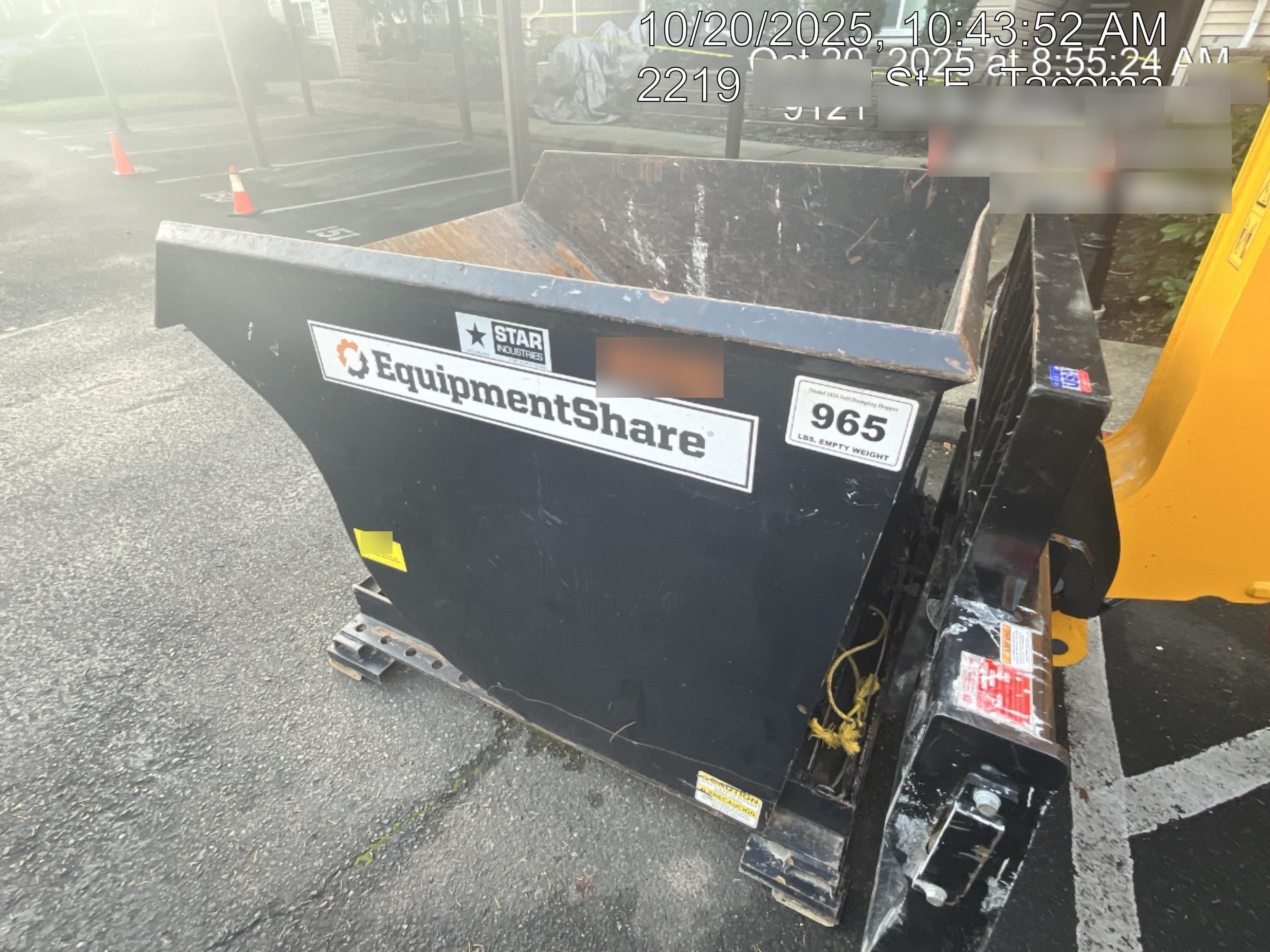 2020 STAR INDUSTRIES M-1820 - Self-Dump Hopper