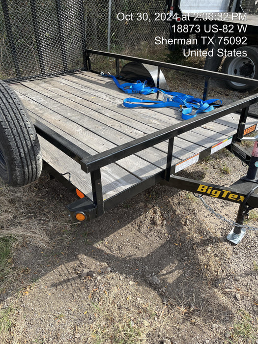 2024 BIG TEX TRAILER 35SA-10 BK4RG