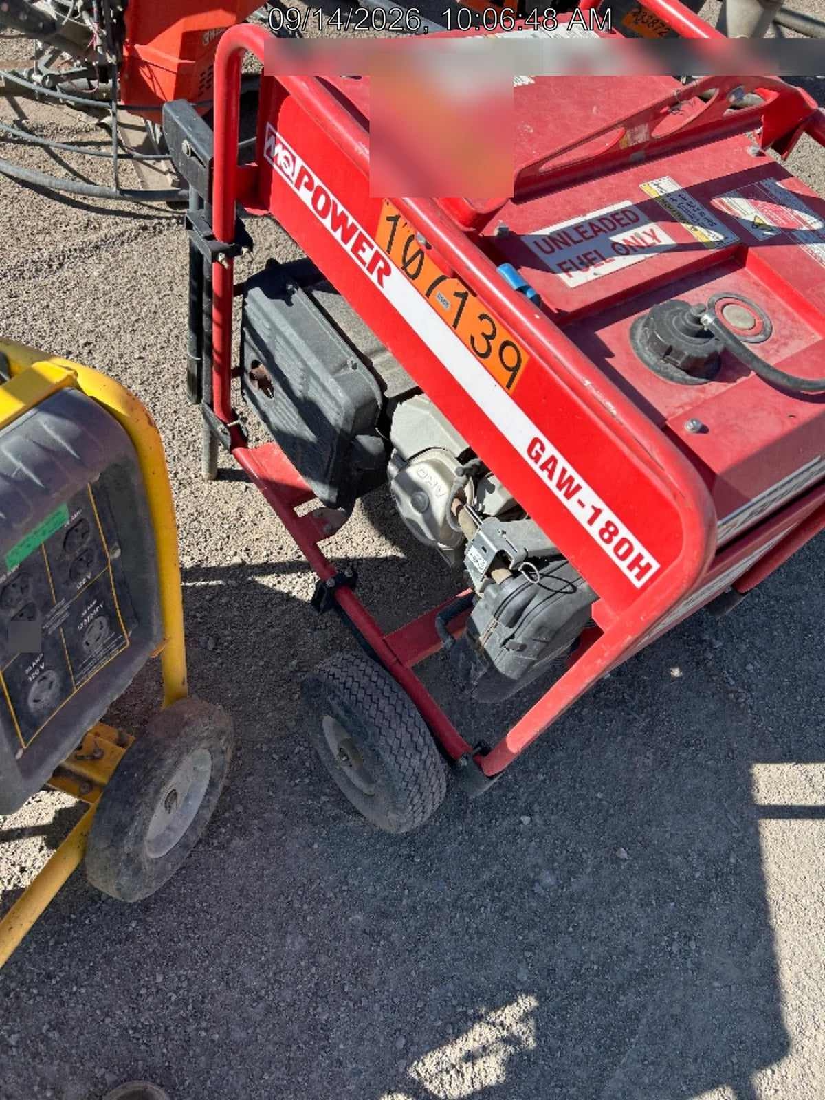2020 MULTIQUIP GAW180HEA