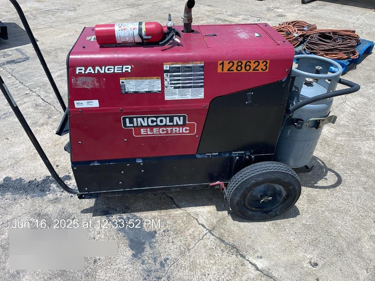 2021 Lincoln Electric Ranger 305 LPG K3430-1, Ranger 305 LPG, Undercarriage, Tank Holder & Strap, 10kw AC Gen, 25hp Kohler LPG Eng