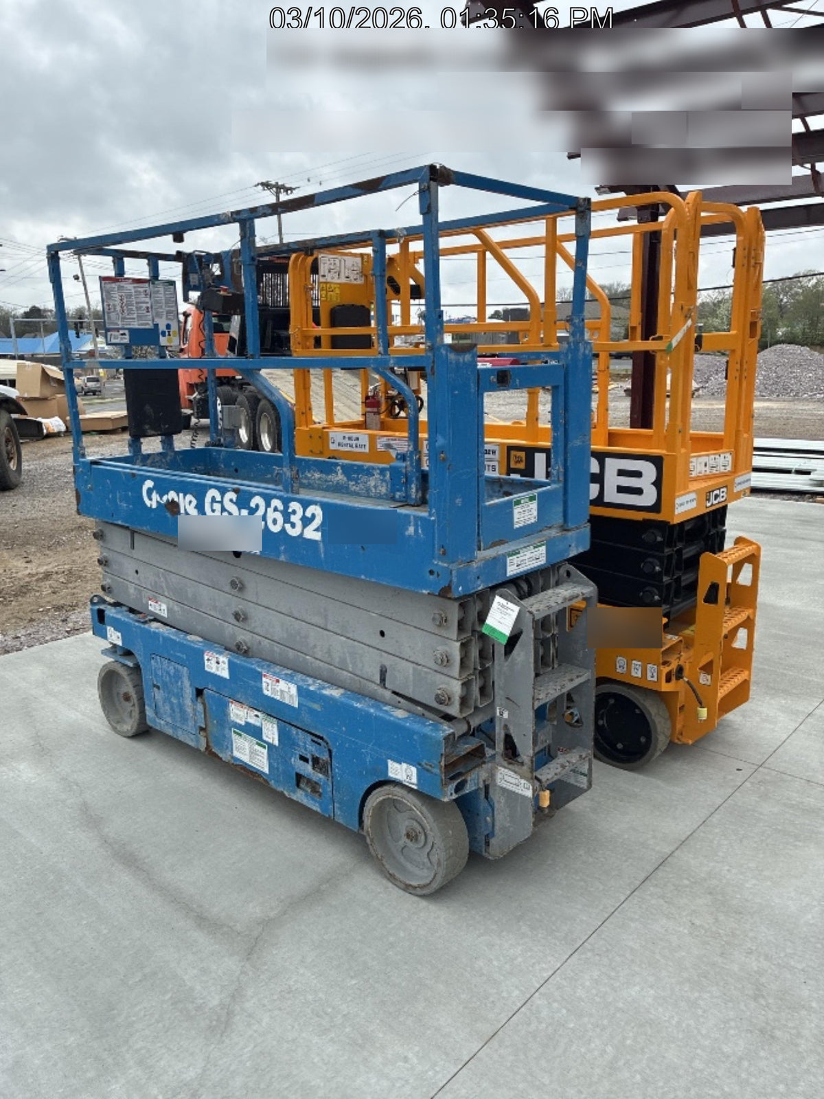 2018 Genie GS-2632 Genie GS-2632 w/Fixed Rail, Chain Entry