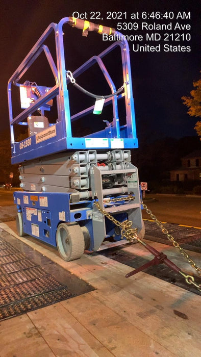 2020 Genie GS-1930 Fixed rails with chain entry gate - Pre A92.20