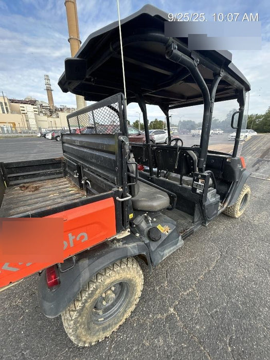 2022 Kubota RTV-X1140W-H Plastic Canopy, Windshield Acrylic Clear, LED Strobe Light, Wire Harness Kit, Back up Alarm