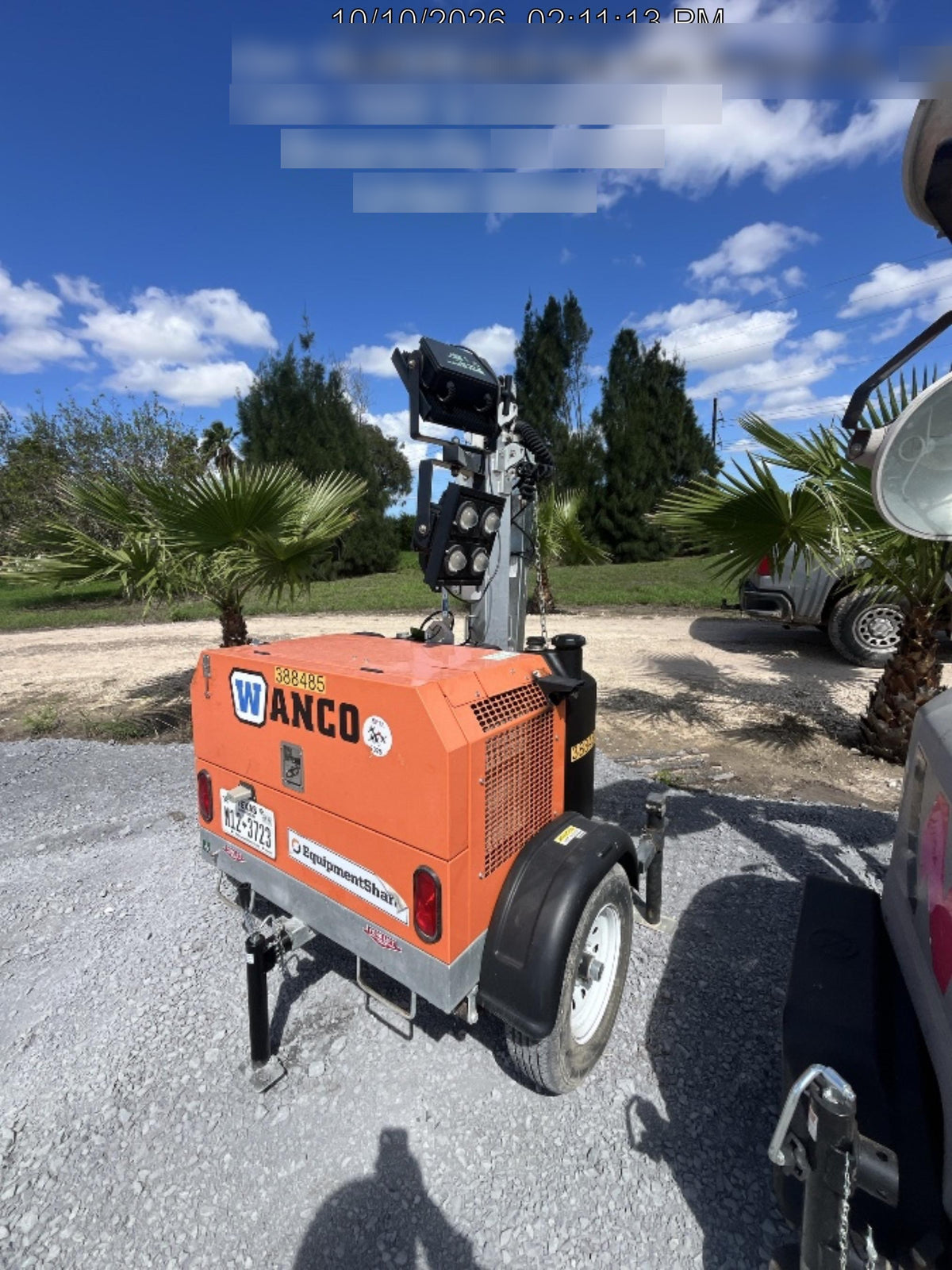 2024 Wanco WLTT-4MM4K Diesel, Deep Sea Controller, Shore Power Plug, Auto Start, (4) 350W LED Floodlights, 4kW Generator, 60 Gal Fuel Tank, 2" Ball, T3