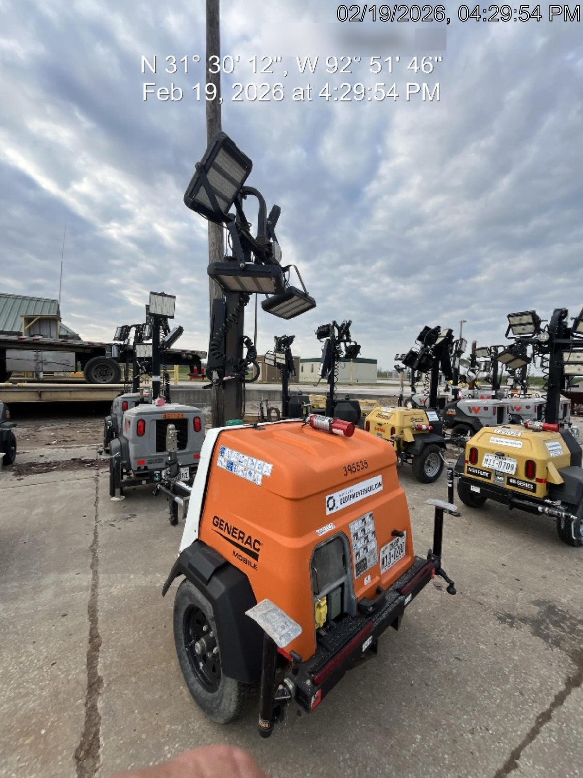 2024 Generac MLT2 Diesel, Flex Switch 120V Input, Powerzone Controller, 
(4) 320W LED Lights, 4kW Generator, 39.9 Gal Fuel Tank, 2" Ball, T3