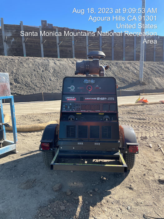 2022 Lincoln Electric Vantage 549X VANTAGE 549X READY-PAK 3