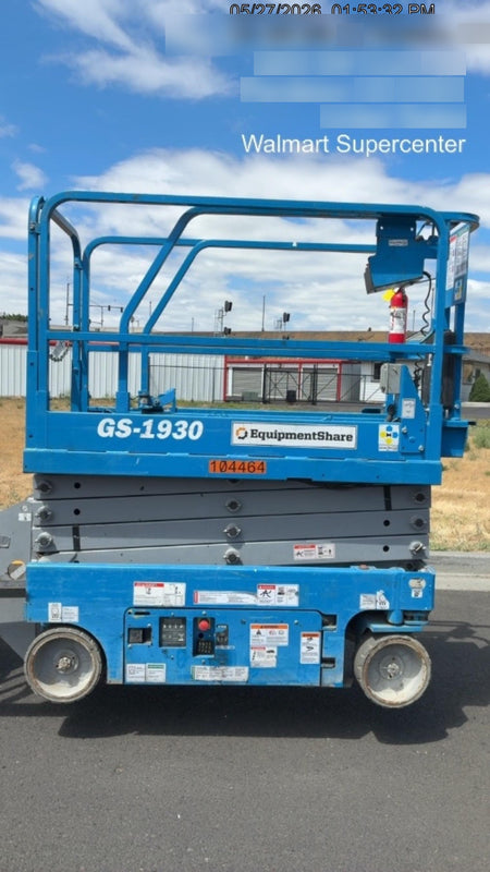 2020 Genie GS-1930 Standard Machine, 800W Inverter