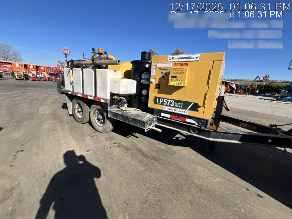 2023 Vac-Tron LP573XDT T4 Koehler Diesel Engine, 500 Gallon Debris Tank, x2 100 Gallon Water Tanks