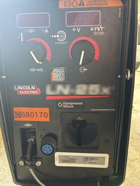2026 LINCOLN ELECTRIC LN-25X w/Flowmeter