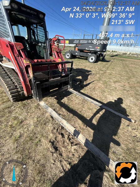 2021 PALADIN 48" Pallet Fork Assembly