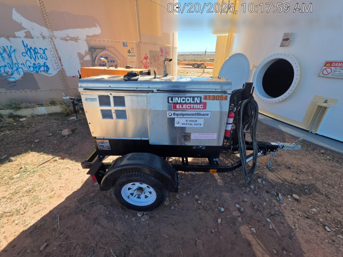 2024 Lincoln Electric LE400 Kubota V1505, Trlr, Cable Rack, Light Kit, ES Decals, T3