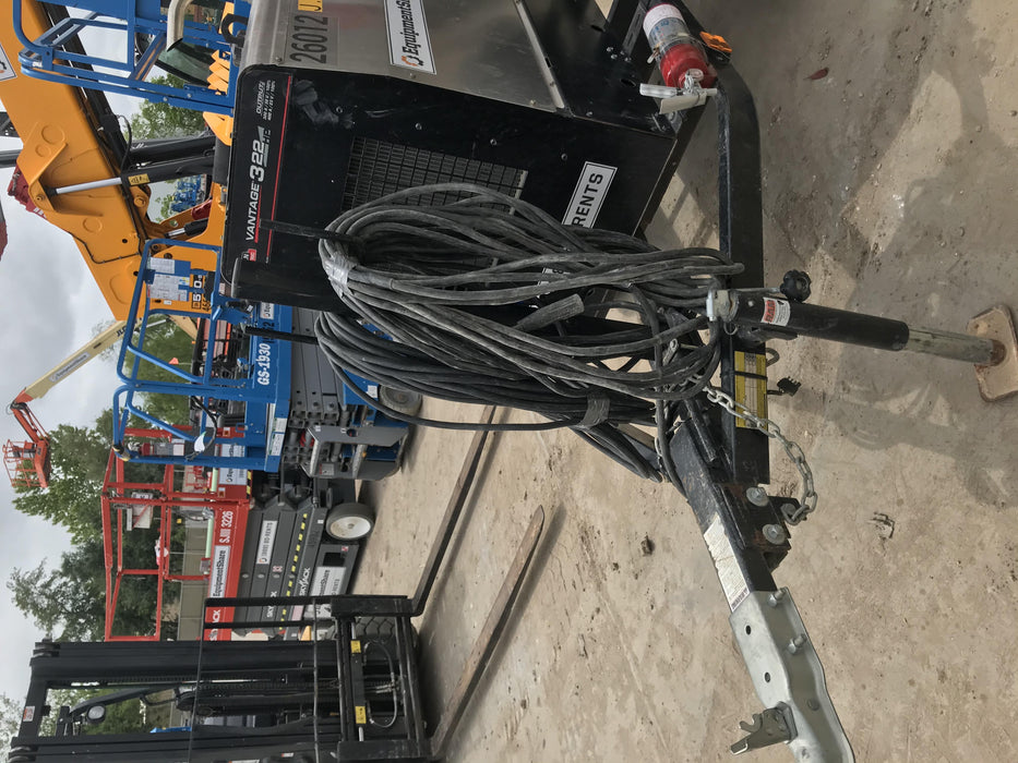 Lincoln Electric Vantage 322 Lincoln Vantage 322 Welder w/Trailer