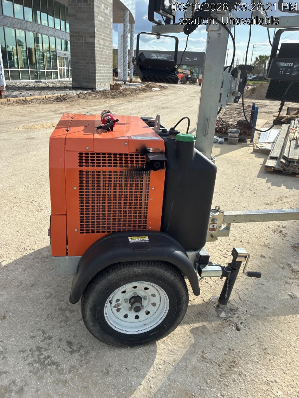 2023 Wanco WLTT-4MM4K Diesel, Deep Sea Controller, Shore Power Plug, Auto Start, (4) 350W LED Floodlights, 4kW Generator, 60 Gal Fuel Tank, 2" Ball, T3