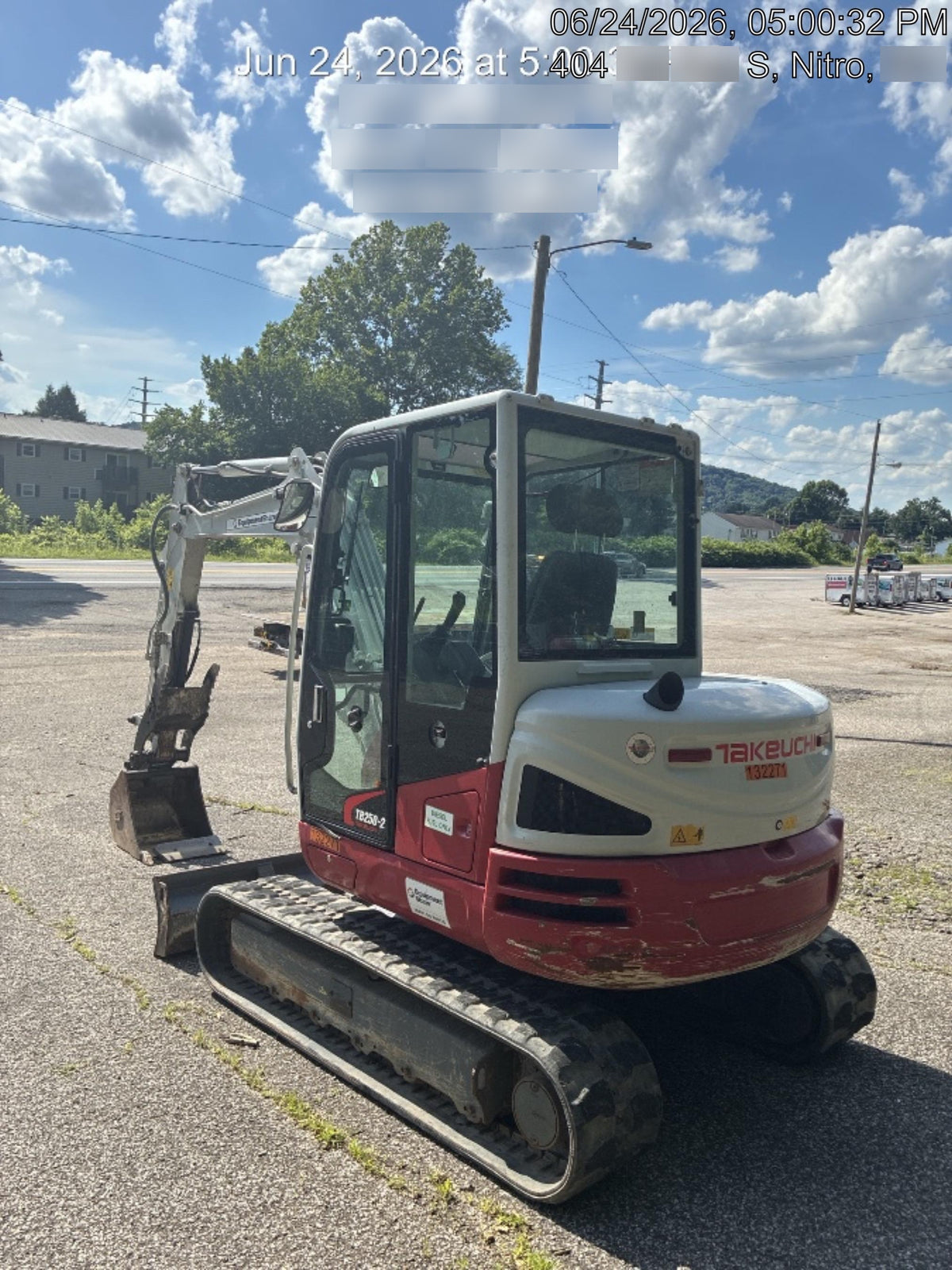 2020 TAKEUCHI TB250-2C