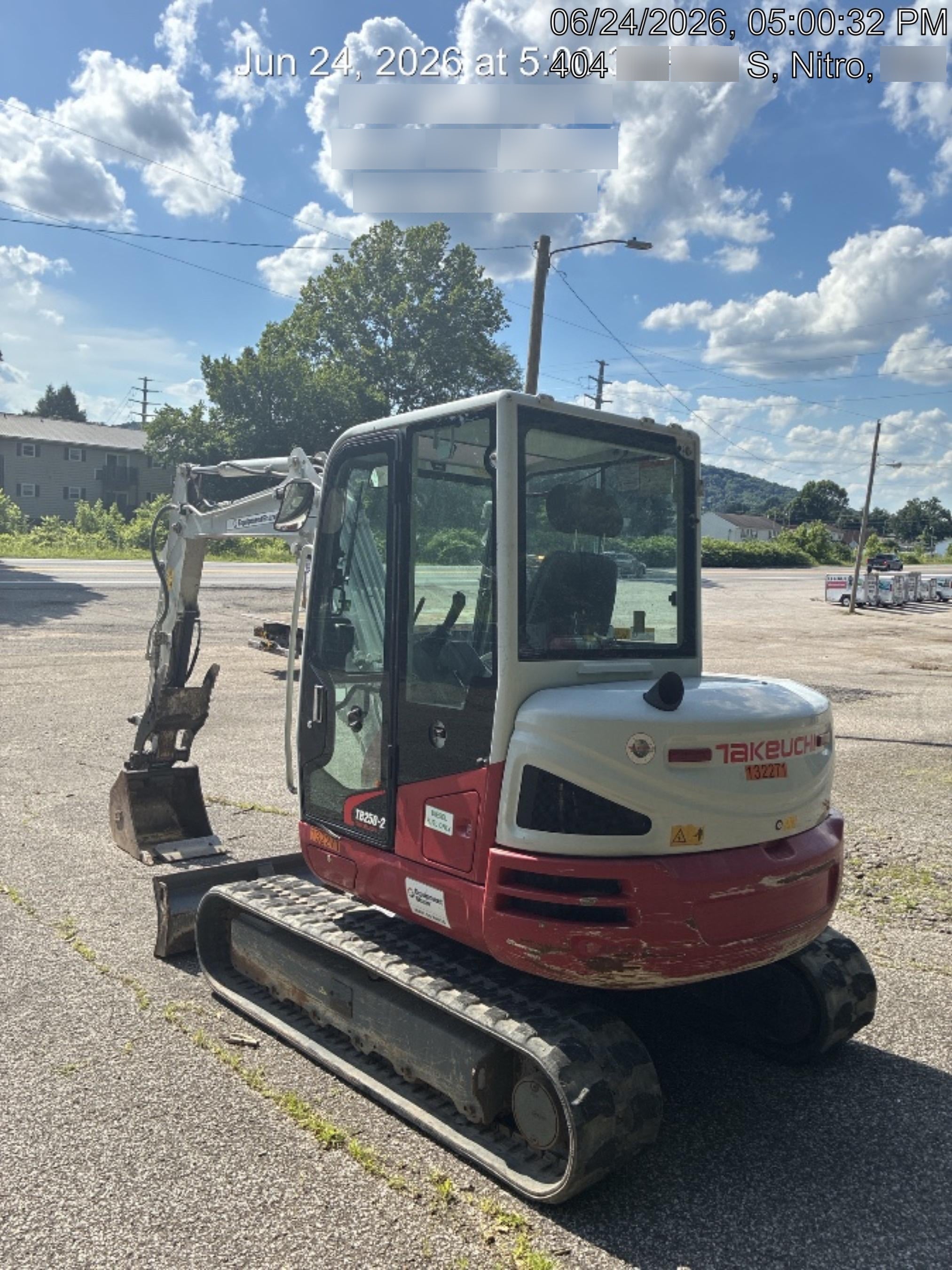 2020 TAKEUCHI TB250-2C