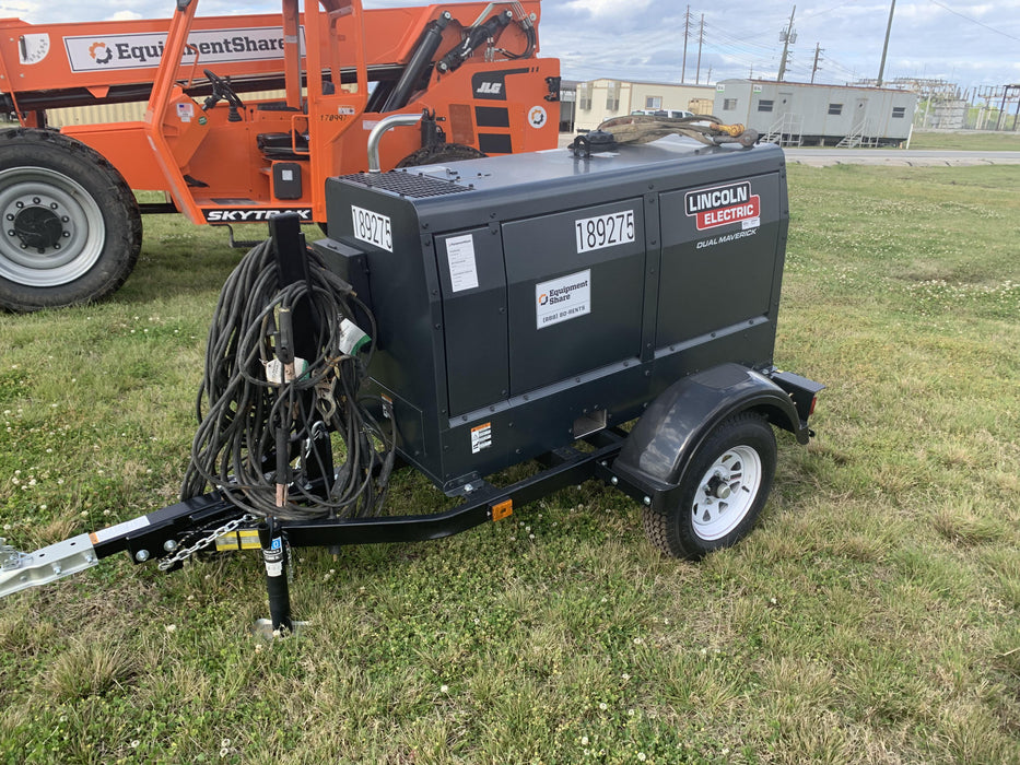 2021 Lincoln Electric Dual Maverick 200/200X Ready Pak 3, Includes Trailer, Cable Rack, Fender Light Kit