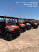 2022 Kubota RTV-X1140W-H Plastic Canopy, Windshield Acrylic Clear, LED Strobe Light, Wire Harness Kit, Back up Alarm