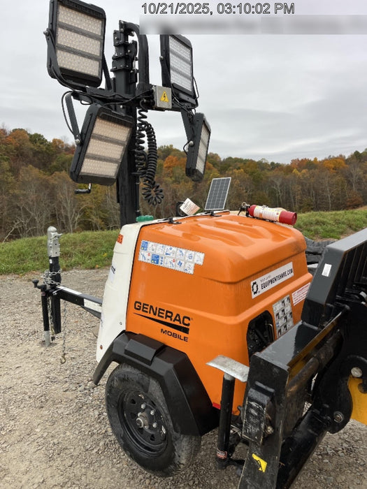 2023 Generac MLT2 Diesel, Flex Switch 120V Input, Powerzone Controller, 
(4) 320W LED Lights, 4kW Generator, 39.9 Gal Fuel Tank, 2" Ball, T3