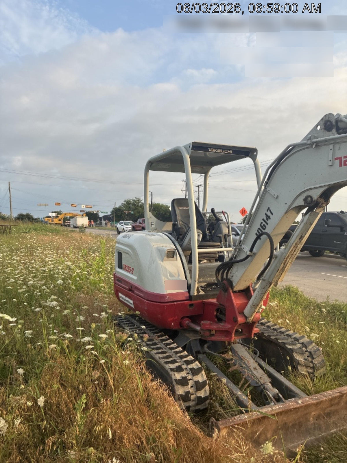 2020 Takeuchi TB235-2R Canopy, Rubber Tracks, Manual TAG QC
