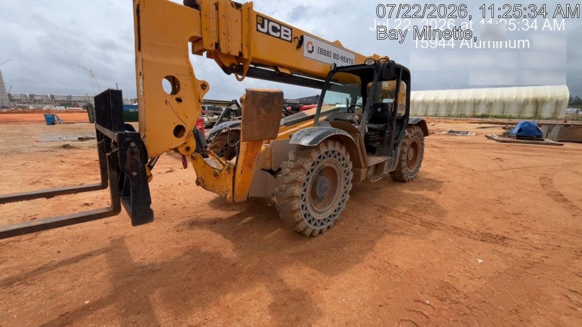 2020 JCB 510-56 Canopy, Solid Tires, Work Lights, Beacon, Aux Hydraulics, Back up Alarm, Lifting Eye, ES Decals