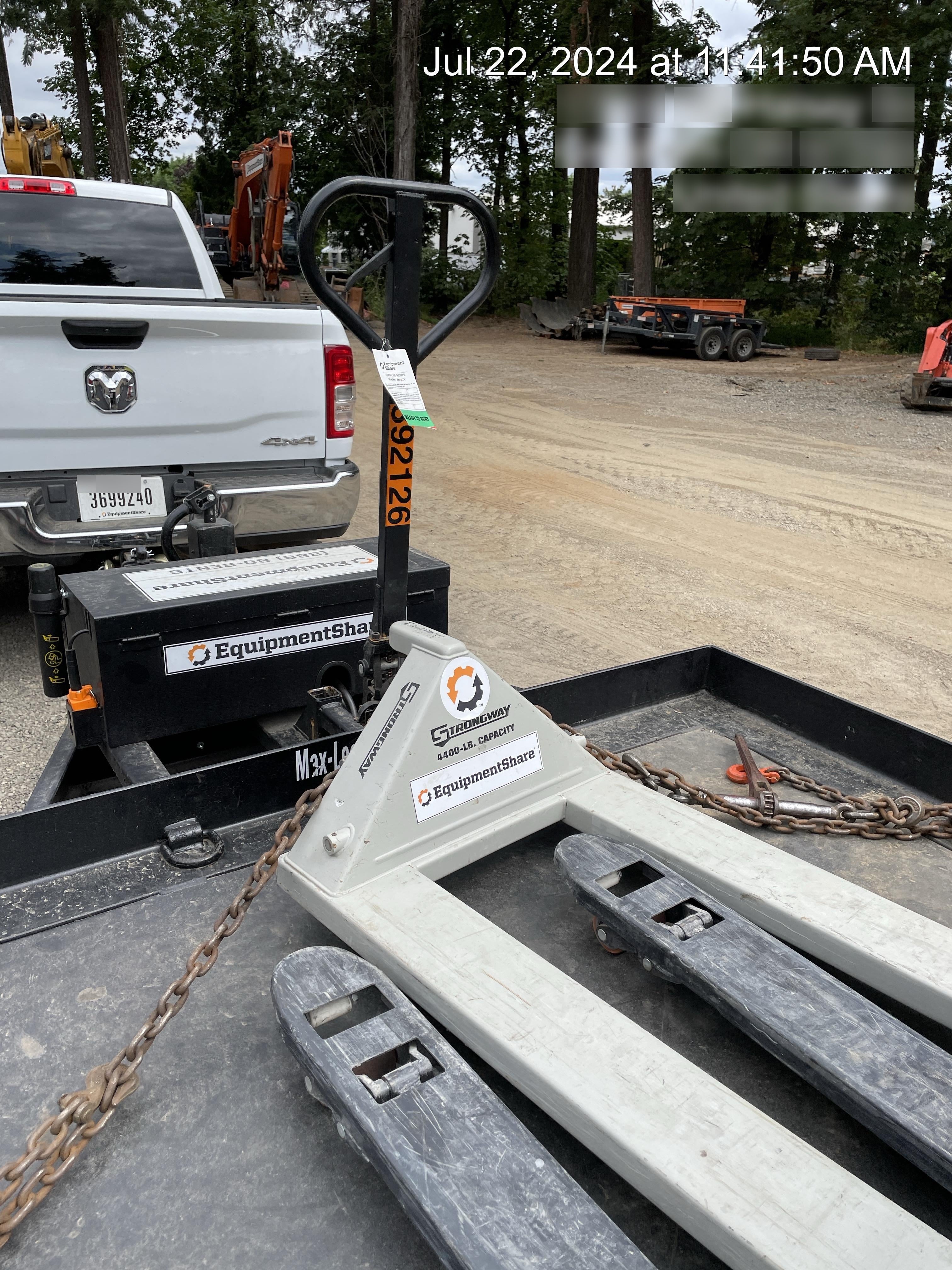 2023 STRONGWAY 5500 lb Pallet Jack
