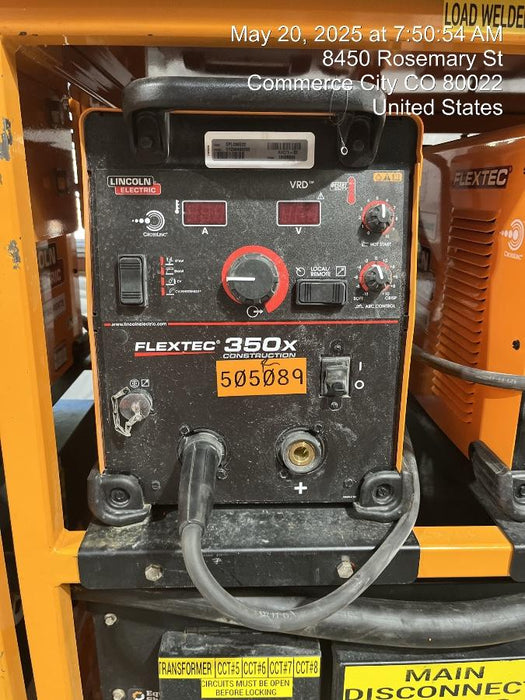 2025 LINCOLN ELECTRIC FLEXTEC 350X