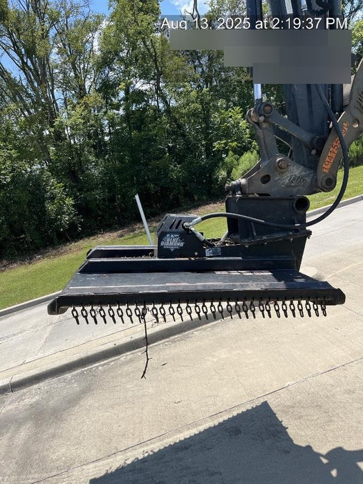 2020 BLUE DIAMOND 50" Brush Cutter, Mini Excavator