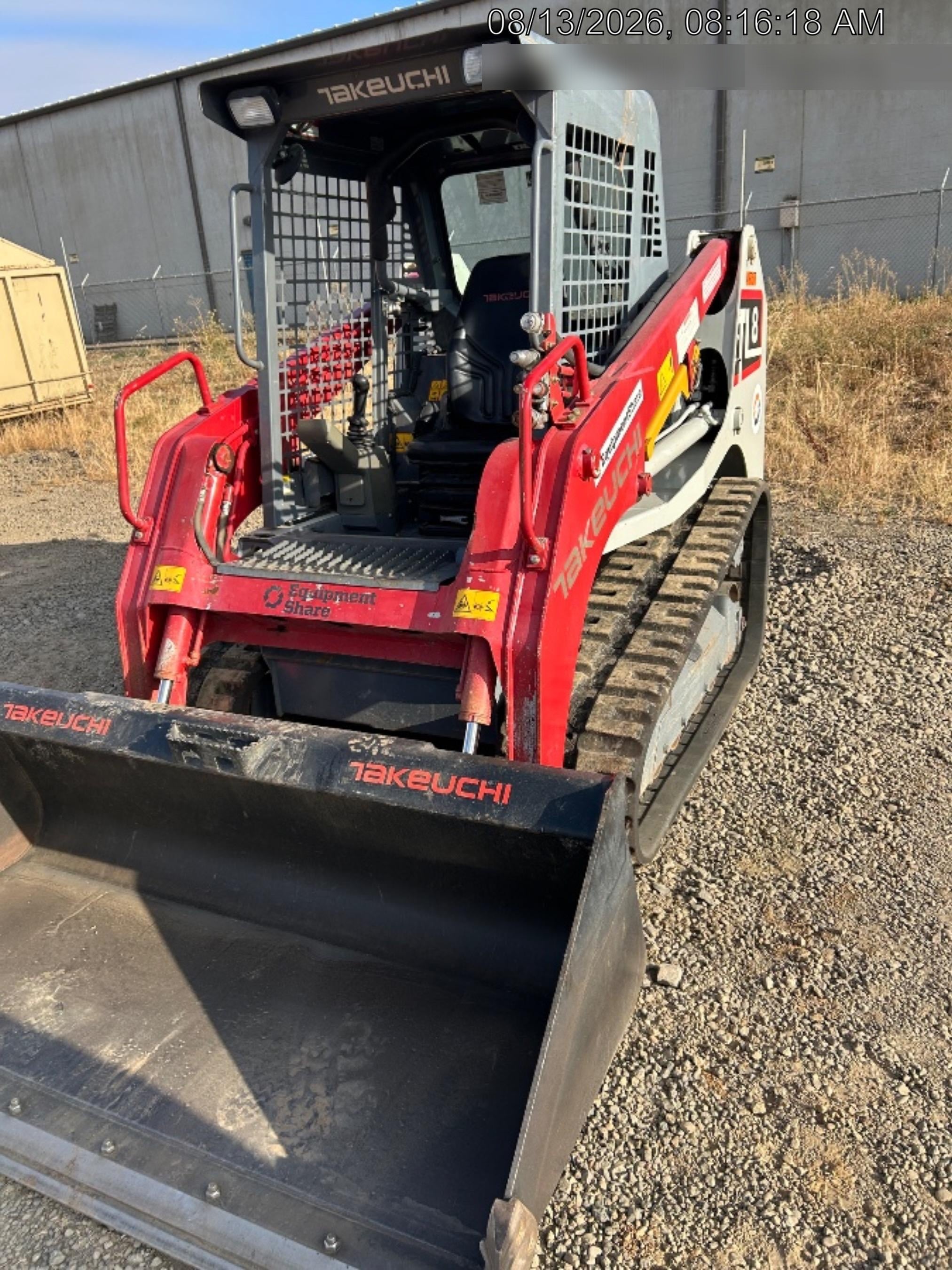 2019 TAKEUCHI TL8W