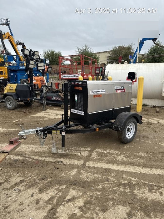 2024 Lincoln Electric LE400 Kubota V1505, Trlr, Cable Rack, Light Kit, ES Decals, T3