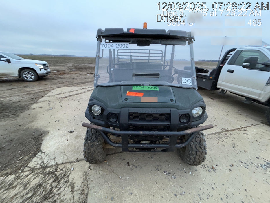 Kawasaki Mule PRO-DXT Movement Alarm, Beacon, Hard Top, ES Track Hardware