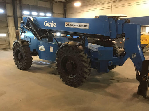 2018 Genie GTH-1056 Genie GTH-1056 w/ROPS, Work Lights, Solid Tires, RH Cab Mesh, Beacon, 60" Carriage and Forks
