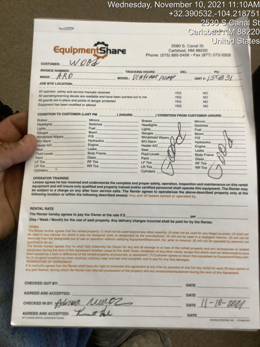 2021 INGERSOLL RAND PD30A-AAP-CCC-C