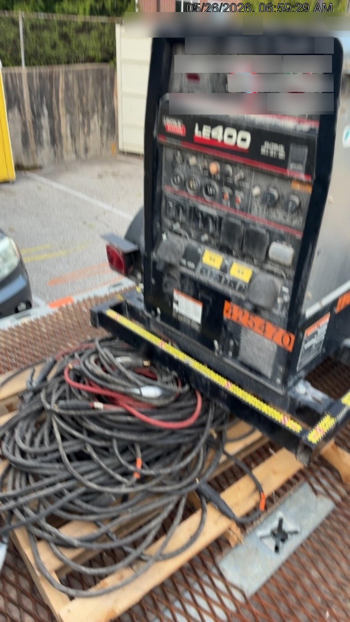 2024 Lincoln Electric LE400 Kubota V1505, Trlr, Cable Rack, Light Kit, ES Decals, T3