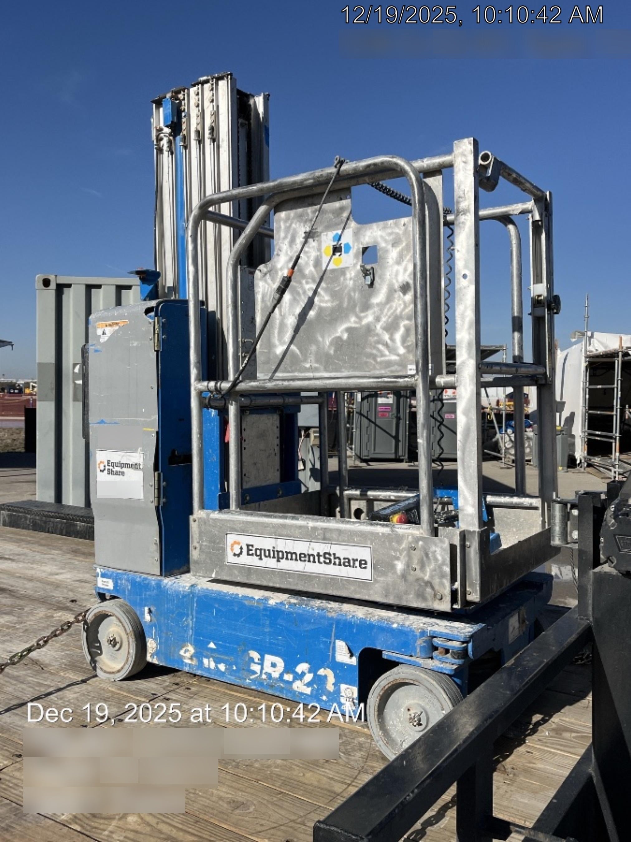 2019 GENIE GR-20