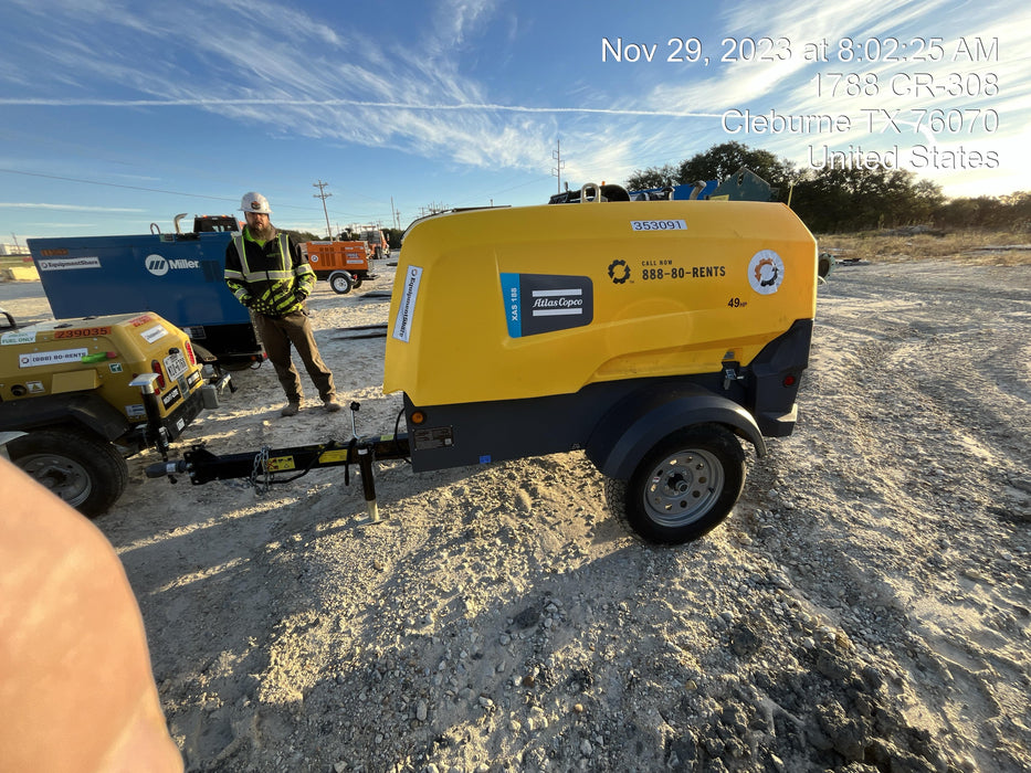 2023 ATLAS COPCO XAS188 CWK