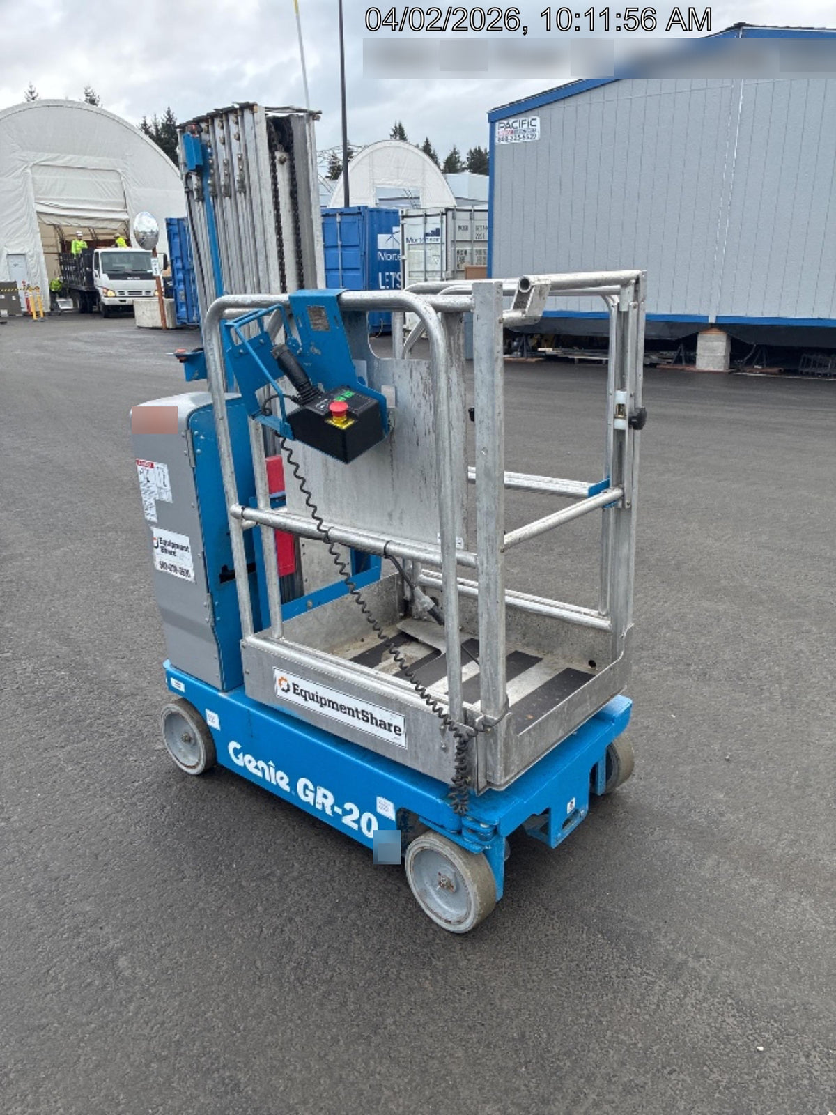2019 GENIE GR-20